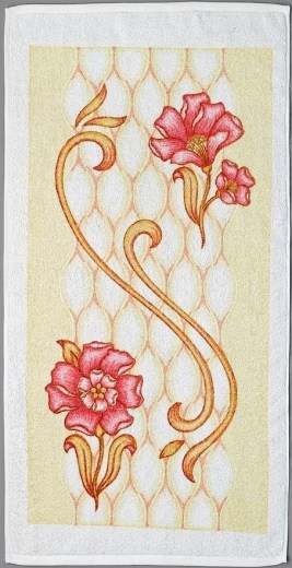 Εμπριμέ πετσέτα κωδικός 304