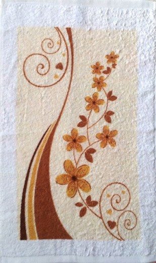 Εμπριμέ πετσέτα κωδικός 312