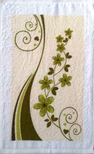 Εμπριμέ πετσέτα κωδικός 312