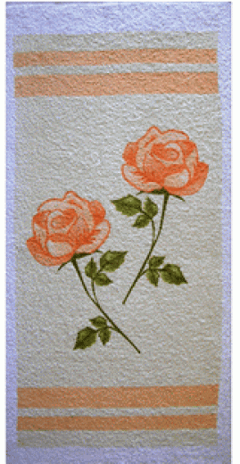 Εμπριμέ πετσέτα κωδικός 310