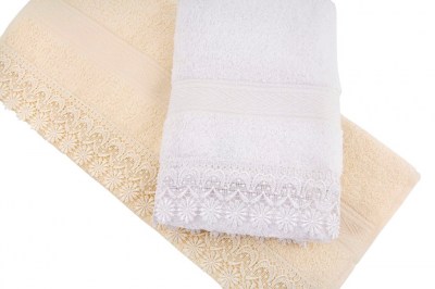 Πετσέτα με δαντέλα κωδικός 850