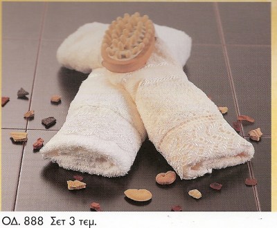 Πετσέτα με δαντέλα κωδικός 888