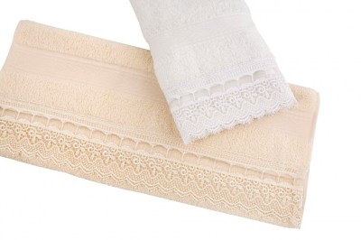 Πετσέτα με δαντέλα κωδικός 852