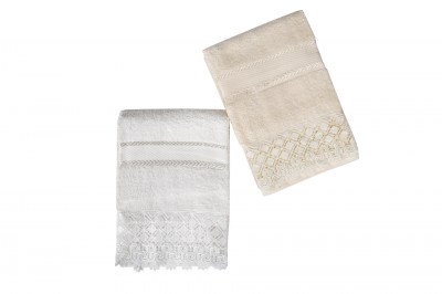 Πετσέτα με δαντέλα κωδικός 886