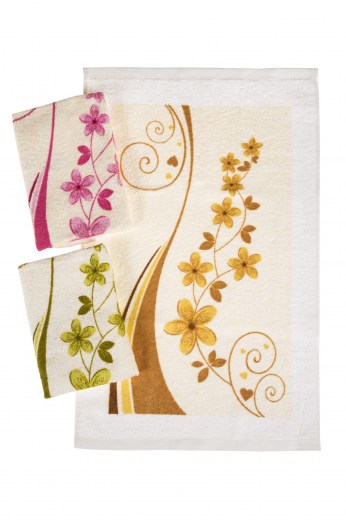 Εμπριμέ πετσέτα κωδικός 312