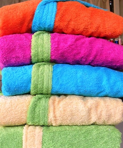 Μπουρνούζι δίχρωμο Bebe