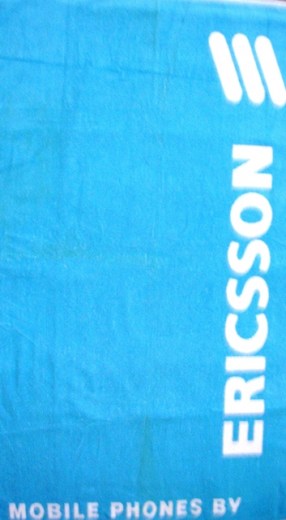 Διαφημιστική πετσέτα ERICSSON